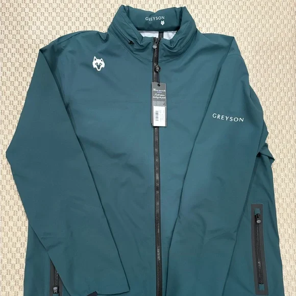 Greyson Chenoa II Golf Rain Jacket Tour Issue (Forest Green, XL) - Picture 1 of 4